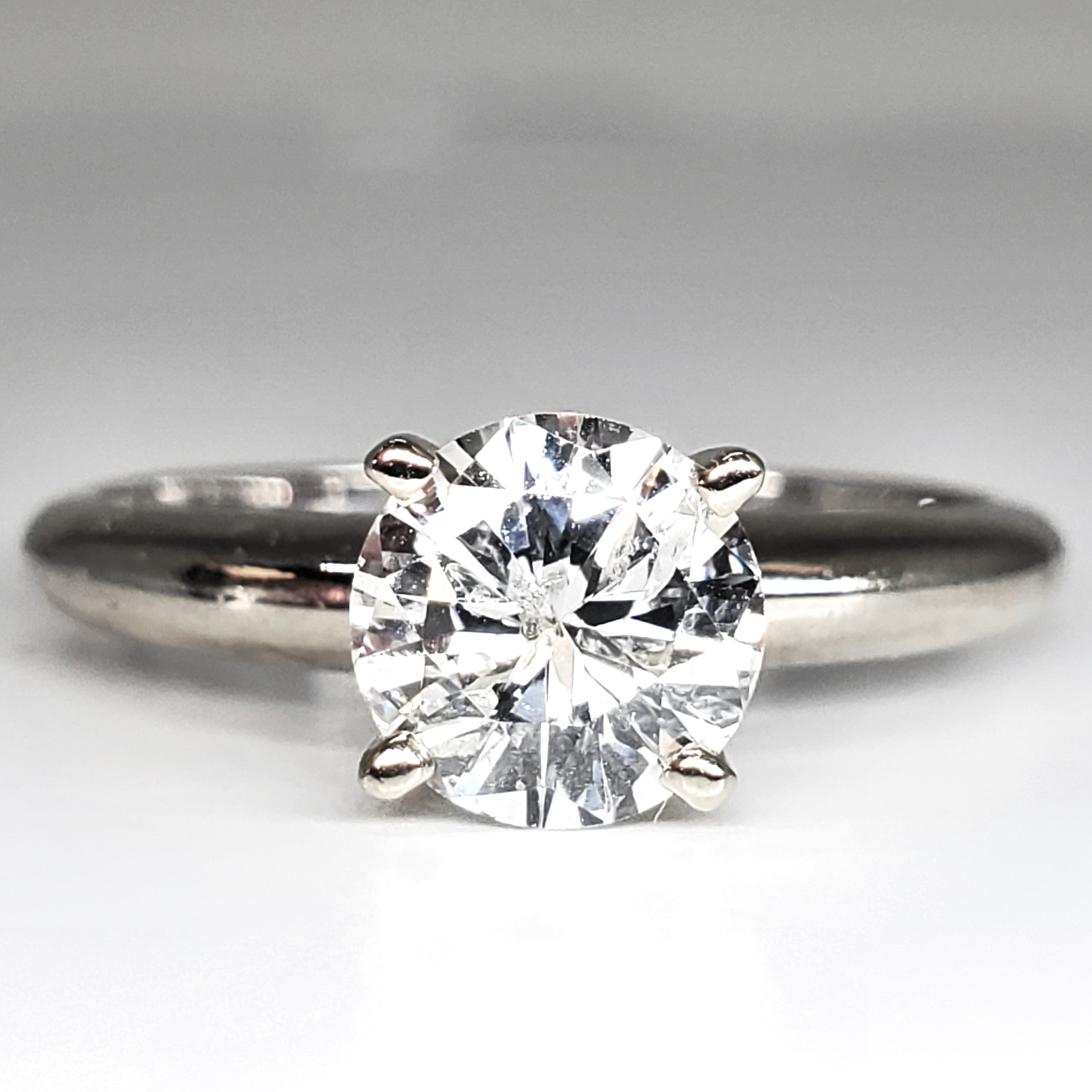 14 Karat White Gold 1.05 carat Diamond Ring DSR-23750