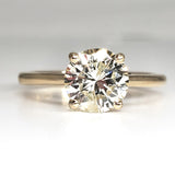 14K Yellow Gold 1.62 Carat Diamond Solitaire Ring DSR-23751