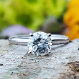 14 Karat White Gold 1.05 carat Diamond Ring DSR-23750