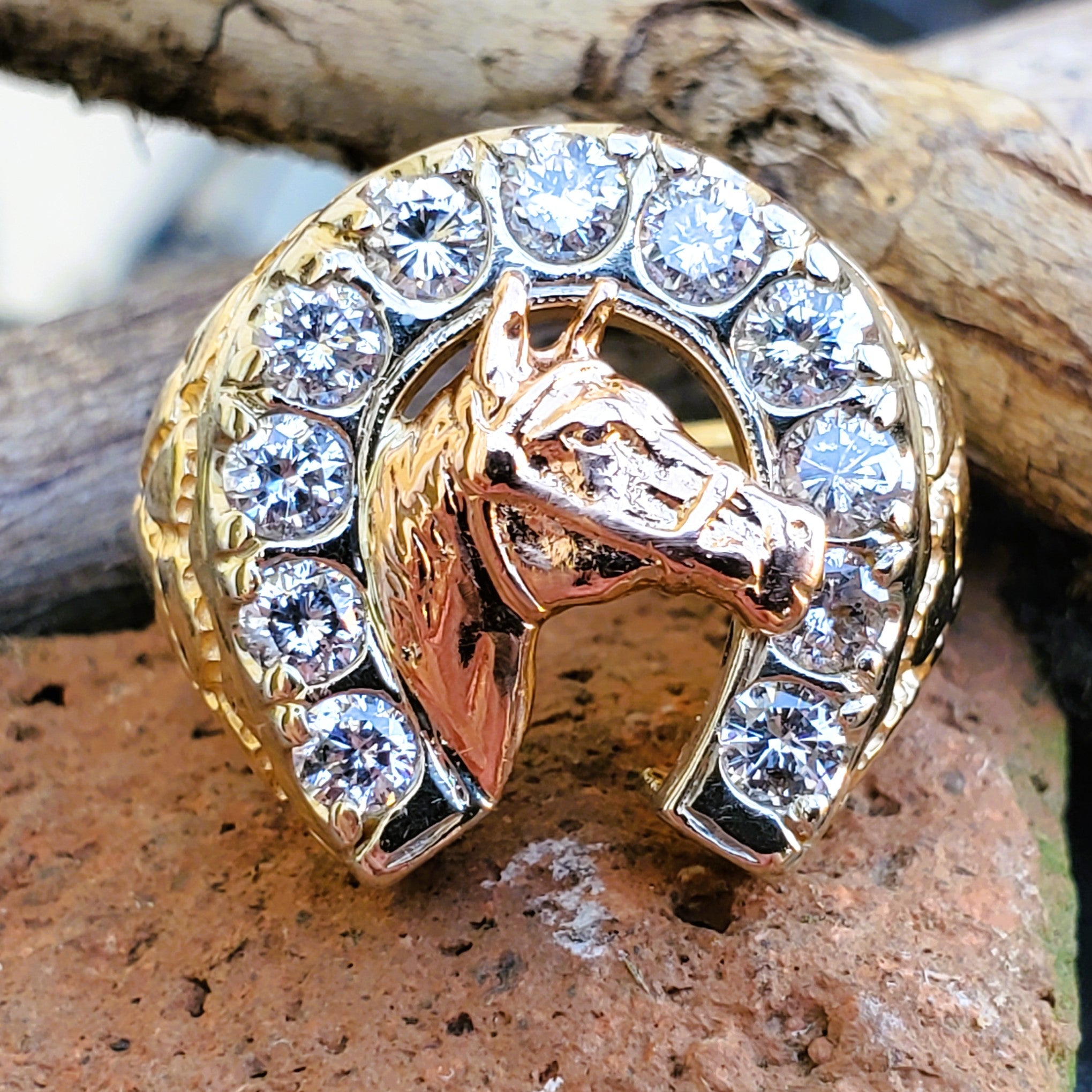 14K 2.75CTW Diamond Horseshoe Ring  DEJ-24507