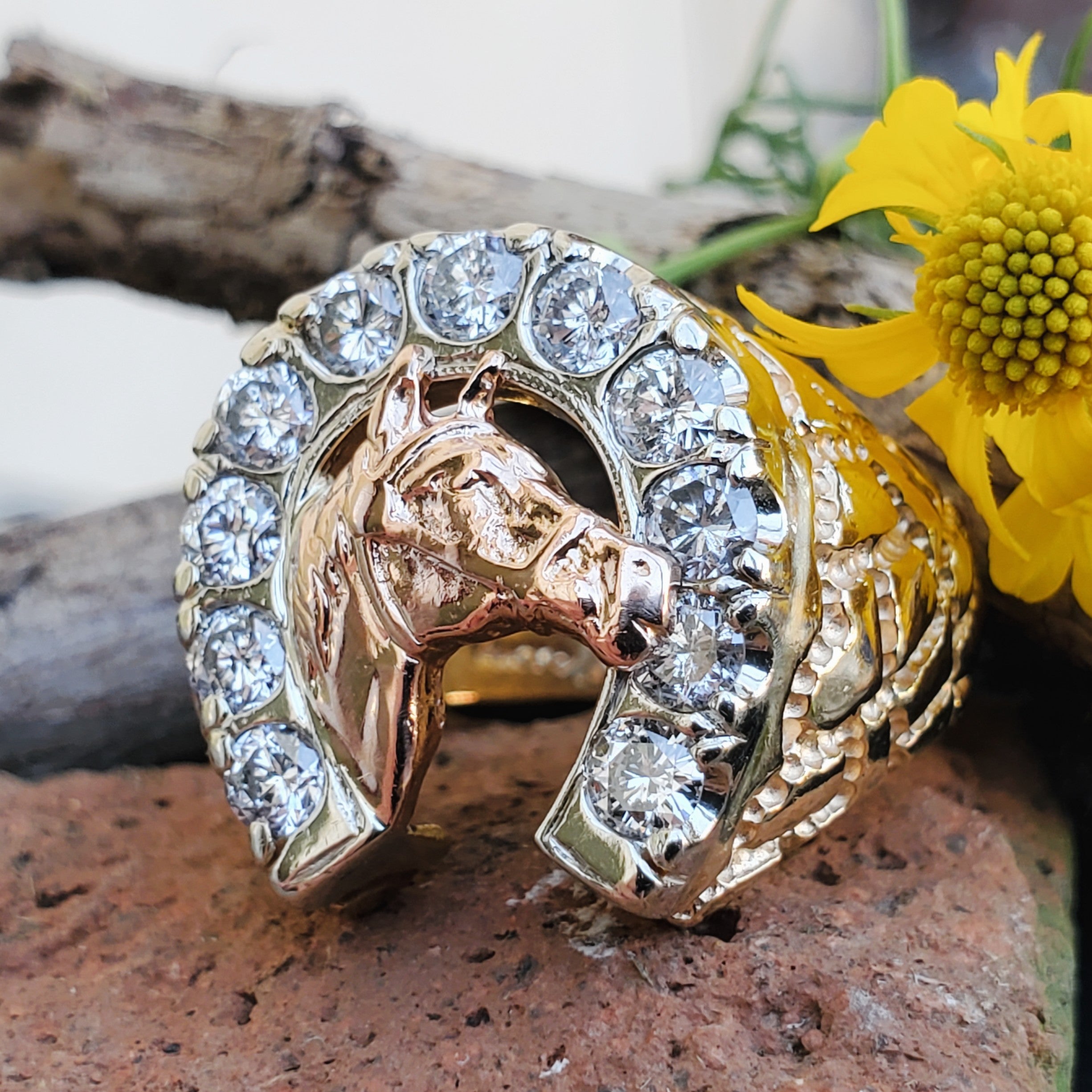 14K 2.75CTW Diamond Horseshoe Ring  DEJ-24507