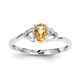 ah Sterling Silver Gemstone Rings for Each Month