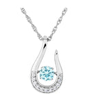 af   Sterling Silver Twinkle Birthstone Pendants - All Months