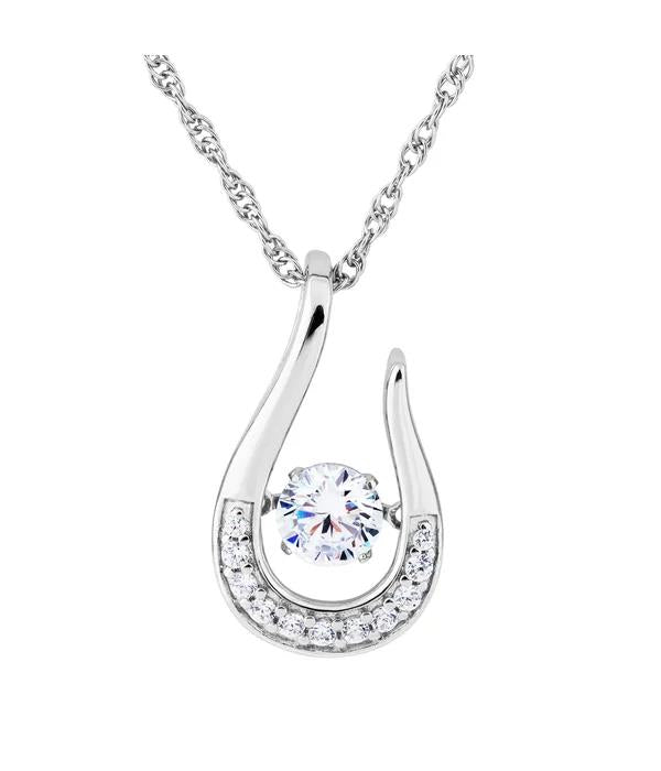 af   Sterling Silver Twinkle Birthstone Pendants - All Months