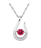 af   Sterling Silver Twinkle Birthstone Pendants - All Months