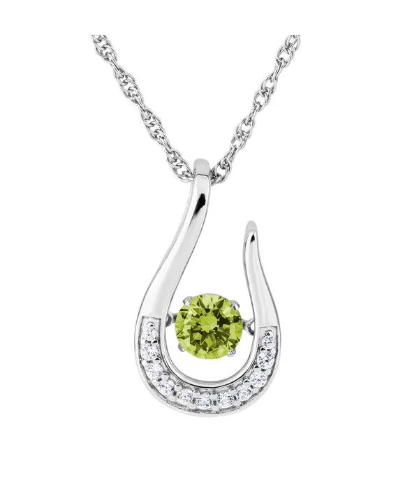 af   Sterling Silver Twinkle Birthstone Pendants - All Months