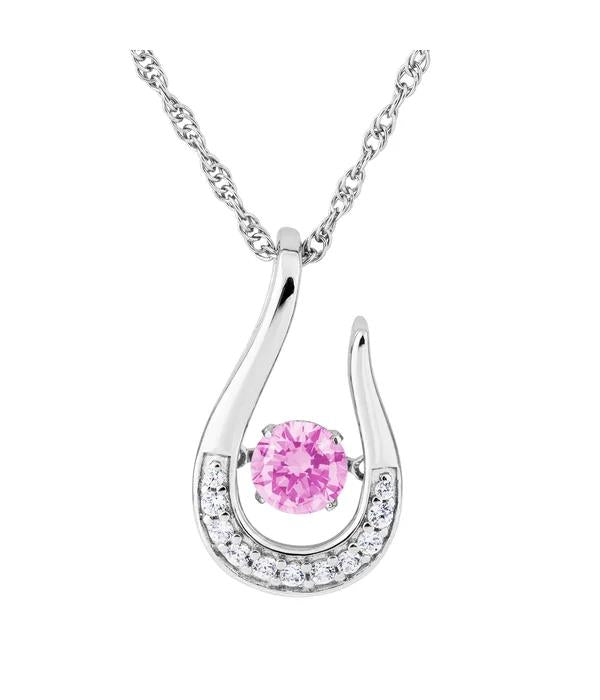 af   Sterling Silver Twinkle Birthstone Pendants - All Months