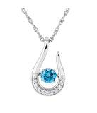 af   Sterling Silver Twinkle Birthstone Pendants - All Months