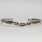 Sterling Silver Twist Cuff Braselet SSJ-13506
