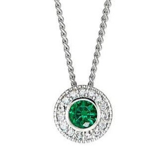 Add-A-Birthstone Necklaces with Chain - All Months