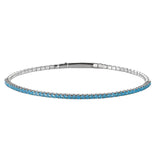 aa Birthstone Flex Bangles Simulated Gemstone Bracelets - All Months