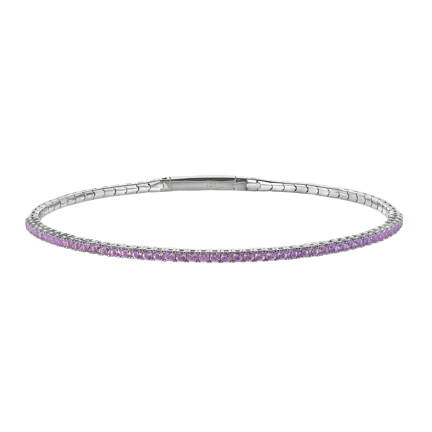 aa Birthstone Flex Bangles Simulated Gemstone Bracelets - All Months