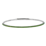 aa Birthstone Flex Bangles Simulated Gemstone Bracelets - All Months