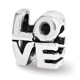 Sterling Silver Reflections Love Bead REF-12260