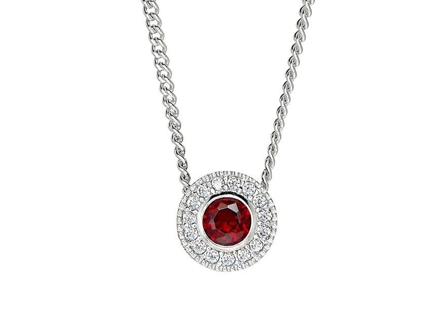 Add-A-Birthstone Necklaces with Chain - All Months