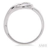 1/50 Ctw Round Cut Diamond Fashion Ring in Sterling Silver