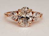10K Rose Gold 1.50CTW Lab-Grown Diamond Ring DLB-10059