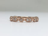 14K Rose Gold Diamond Ring DWB-24518