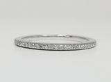 14K White Gold Diamond Ring - DWB-24552