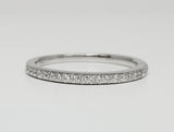 14K White Gold Diamond Ring - DWB-24553