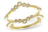 14K Gold Bez Guard .10CTW Diamond Ring DWB-24750
