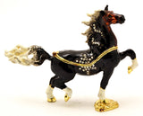 Black Horse Trinket Box ZGT-6043