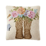 Cowboy Boots & Rose Hook Pillow ZGT-06065