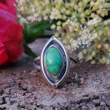 Sterling Silver Turquoise Ring SSJ-12839