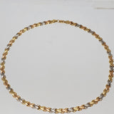 14K Yellow, White & Rose Gold Necklace  DEJ-24432