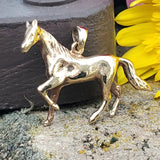 10k Yellow Gold Pleasure Horse Charm DEJ-24285