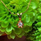 14k Yellow Gold Diamond Buttercup Pendant DEJ-24442