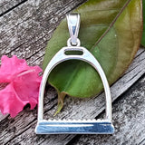 Sterling Silver Large Stirrup SSJ-13237