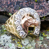 14K 2.75CTW Diamond Horseshoe Ring  DEJ-24507
