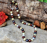 Sterling Silver Freshwater Pearl Necklace  GPS-20124