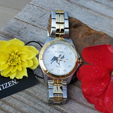 Citizen Quartz Ladies Two Tone Walking Horse Watch WAT-7951