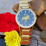 Citizen EcoDrive Gents Diamond Walking Horse Watch WAT-7937