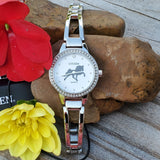 Citizen Quartz Ladies Crystal Halo Walking Horse Watch WAT-7960