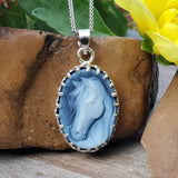 Sterling Silver Black Agate Horse Cameo Pendant SSJ-13090