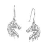 Alamea Sterling Silver Horse Head Earring SSJ-13770