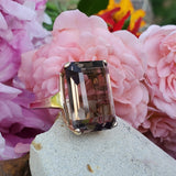 14k Yellow Gold Smoky Quartz Ring DEJ-24716