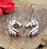 Alamea Sterling Silver Horse Head Earring SSJ-13770