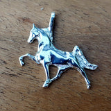 Sterling Silver Medium Walking Horse SSJ-13790