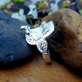 Sterling Silver Saddle Ring SSJ-13805