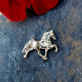 10k Yellow Gold Tiny Walking Horse GCM-21910