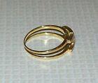 18K Yellow Gold .54CTW Diamond Double Horse Shoe Ring DEJ-24418