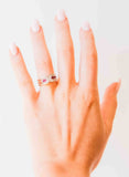 Kelly Herd Interchangeable CZ Horseshoe Ring in Sterling Silver SCZ-10021