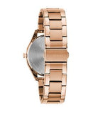 Bulova Caravelle Quartz Rose Tone Walking Horse Watch WAT-08089