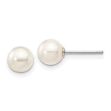 14k Akoya Pearl Stud Earrings 3mm to 8mm
