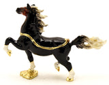 Black Horse Trinket Box ZGT-6043
