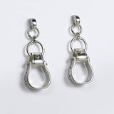 Sterling Silver Cheyenne Western Riding Stirrup Earring SSJ-13718